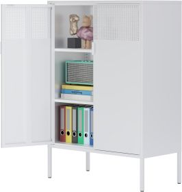 Steel lockers, adjustable laminates, side cabinets, shoe cabinets, lockers white