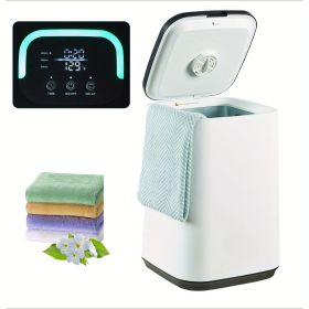 Towel Warmer 20L, Towel Warmer Bucket with 24h Delay Timer, 20/40/60 Min Auto Shut Off, Child Lock, LED Screen & U-Shaped Light