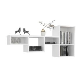 Norman Shelf, 7 Shelves (Color: White)